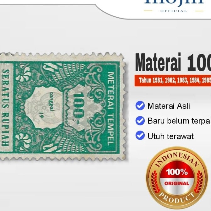 

Mega Materai 1 Rupiah Tahun 1981 1982 1983 1984 1985 Perangko Matrai Tempel Lama Asli Original