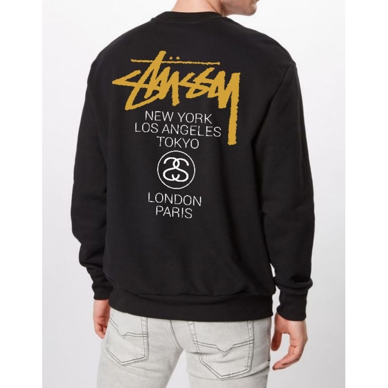 CREWNECK STUSSY | SWEATER STUSSY | STUSSY GLOBAL