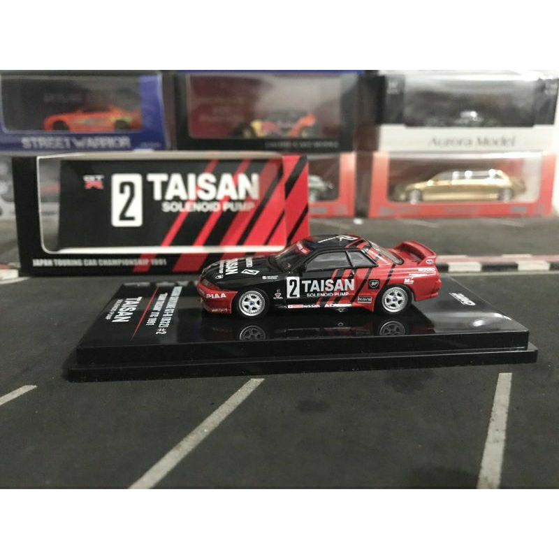Diecast Inno64 Nissan Skyline GTR R32 #2 Team Taisan Solenoid Pump JTCC 1991