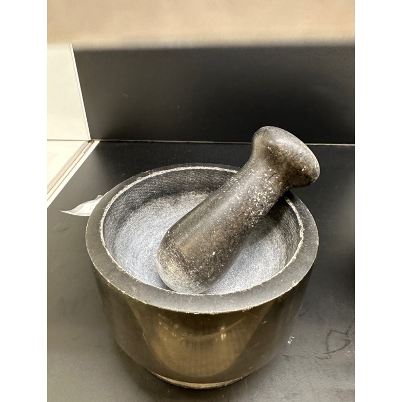 HEBOH Adels cobek dan ulekan marmer hitam cobek batu ulekan sambal ulekan batu mortar batu mortar ob