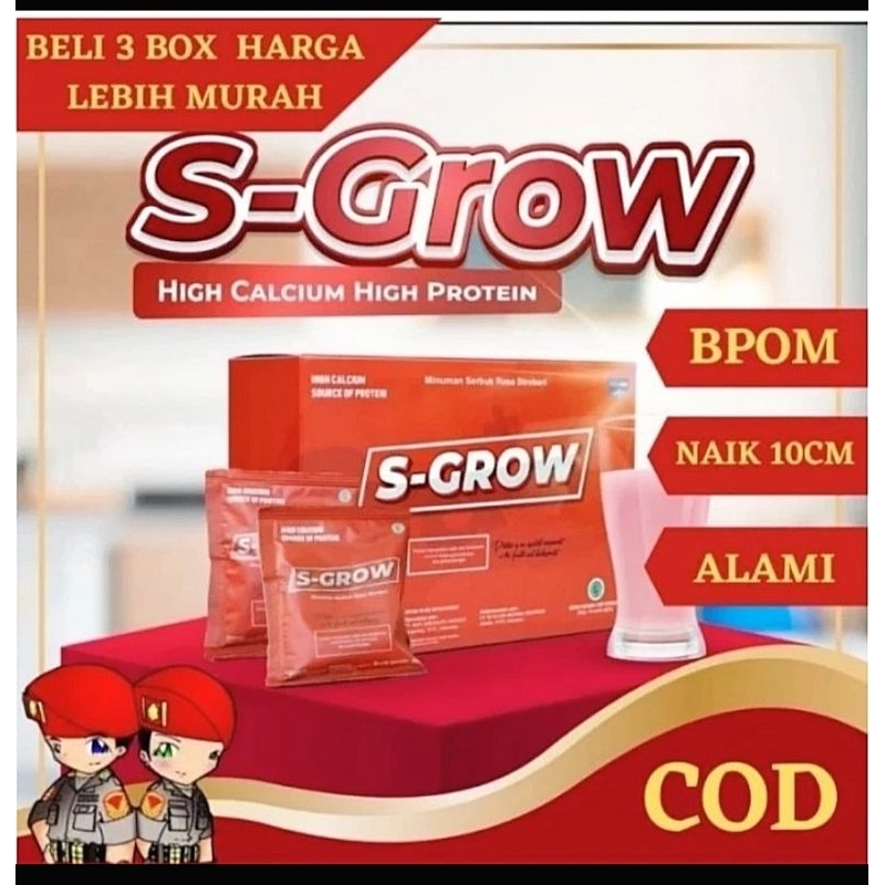 

Susu S-Glow penambahan tinggi badan