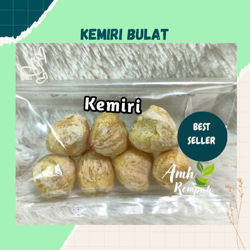

Kemiri Bulat 20 gram