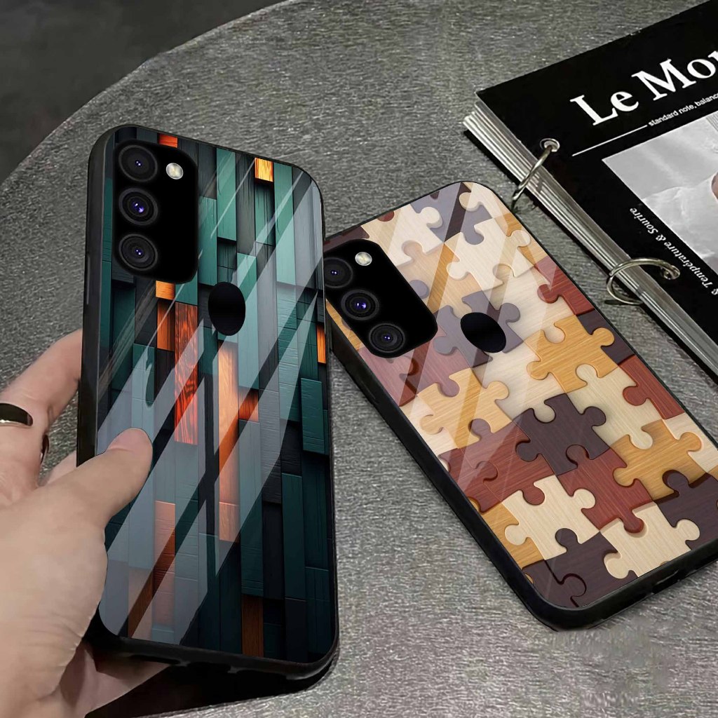 SOFTCASE GLASS KILAU KACA SAMSUNG M30S/M21  CASE KACA SAMSUNG M30S/M21 PMKCASE