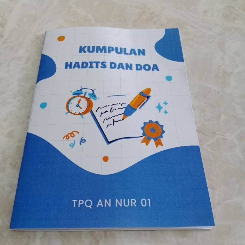 Cetak buku custom A5 minim cetak 10 buku