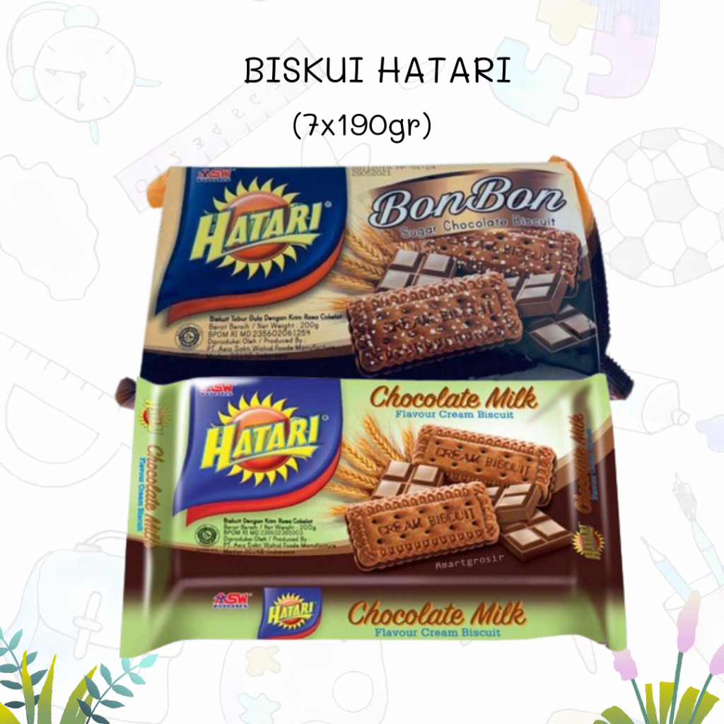 

Hatari Bon Bon/ Hatari Chocolate Milk 7x190gr (1Pack)
