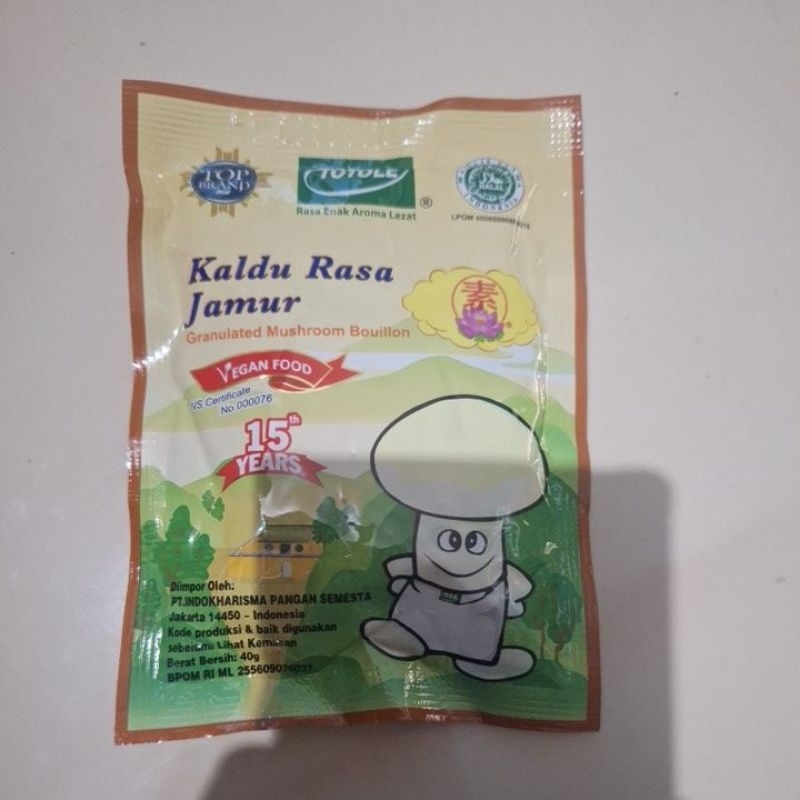 

totole kaldu jamur 40 gram