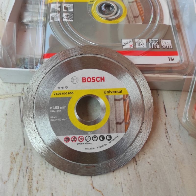 Bosch mata pisau gerinda potong belah keramik batu ubin batu akik type basah