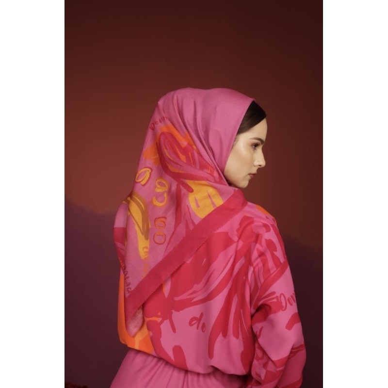 DONNA SCARVES - AGAVE SCARVES PINK
