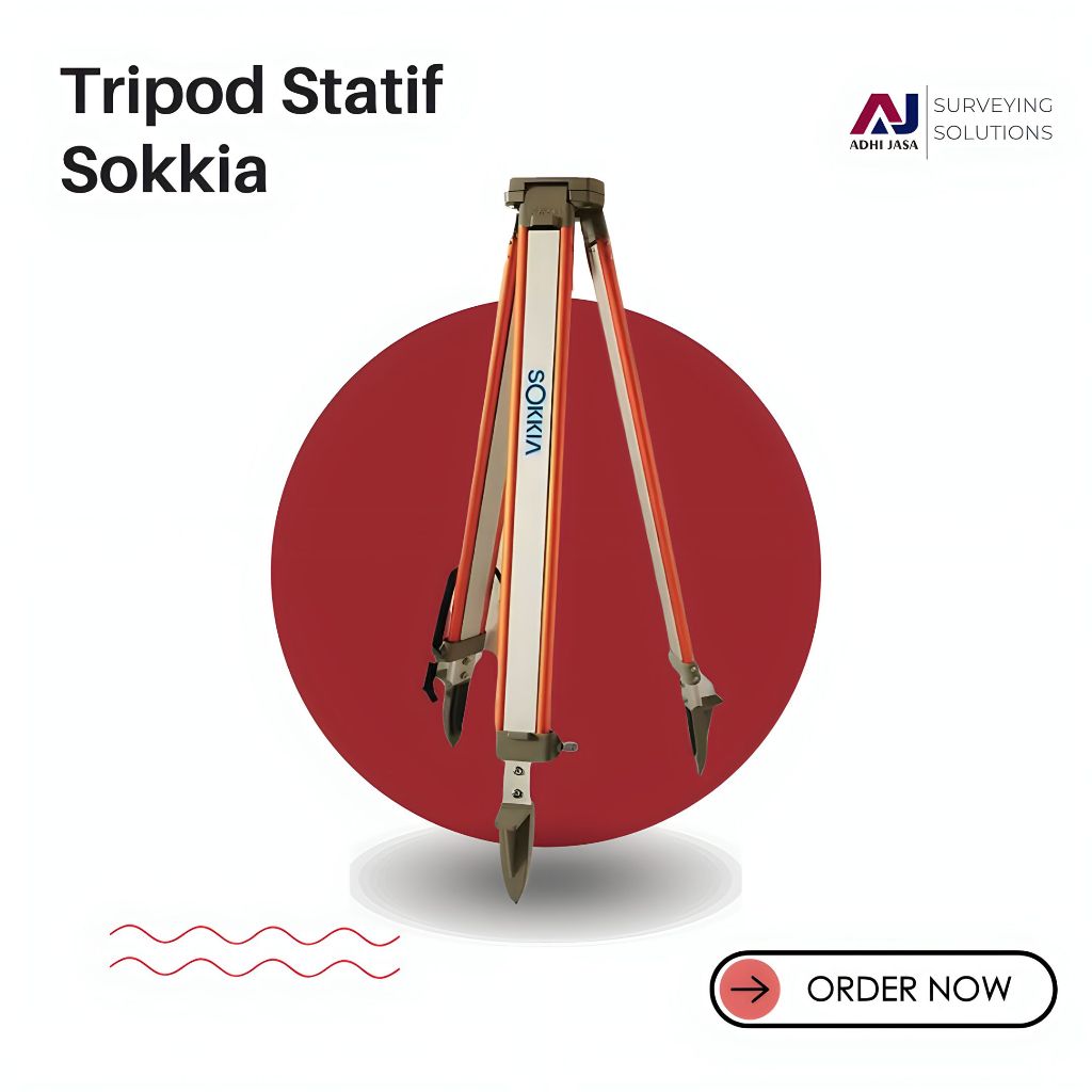 Alumunium Statif Tripod Sokkia Tipe