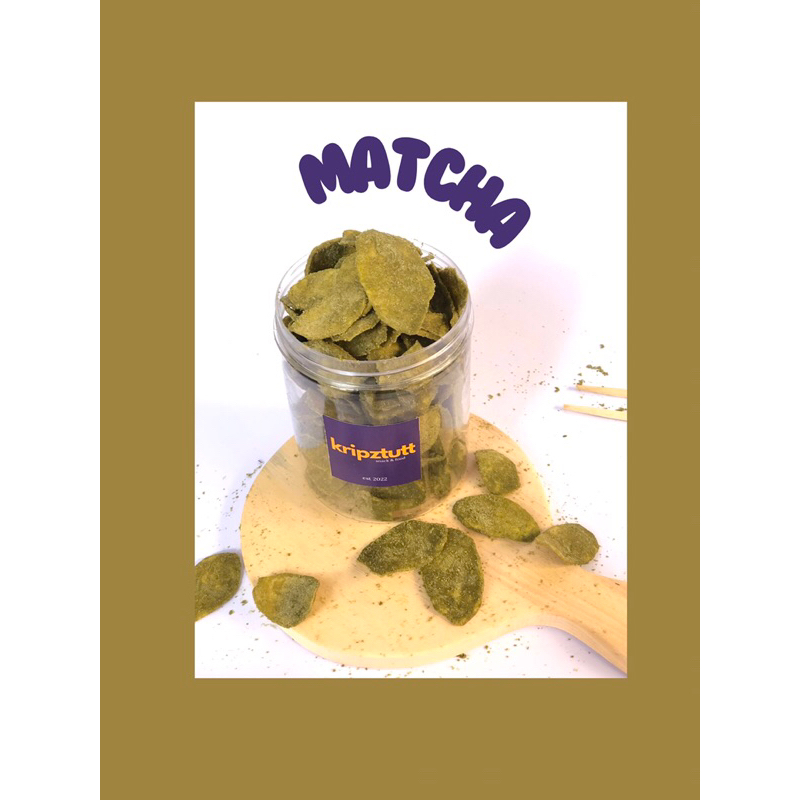 

Keripik Pisang rasa Matcha 1 toples 250gr KRIPZTUTT.OFFICIAL