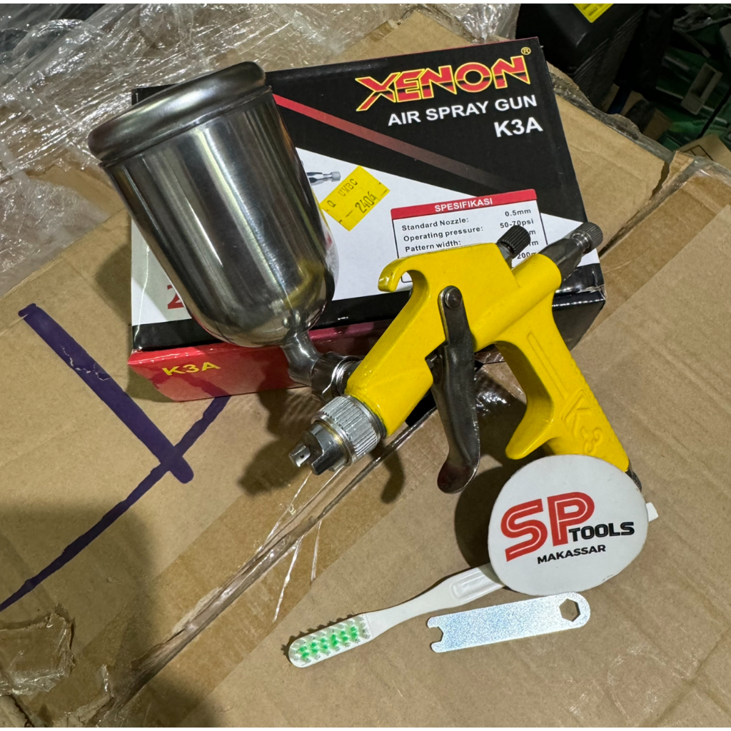 ALAT SPOID SPOIT SEMPROT SPRAYGUN DICO DUCO CAT 200CC K3A K-3A XENON