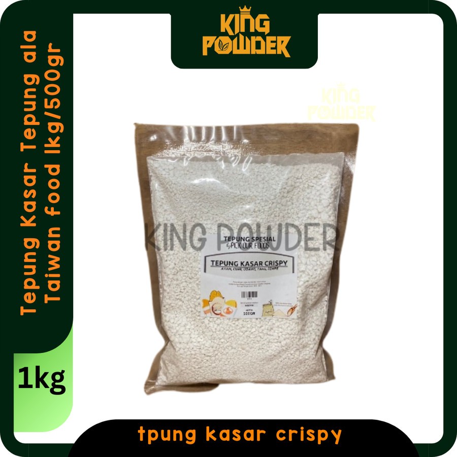 

Tepung Shillin 1kg | Tepung kasar / Tepung crispy ( Tepung Ayam Crispy ) 1kg