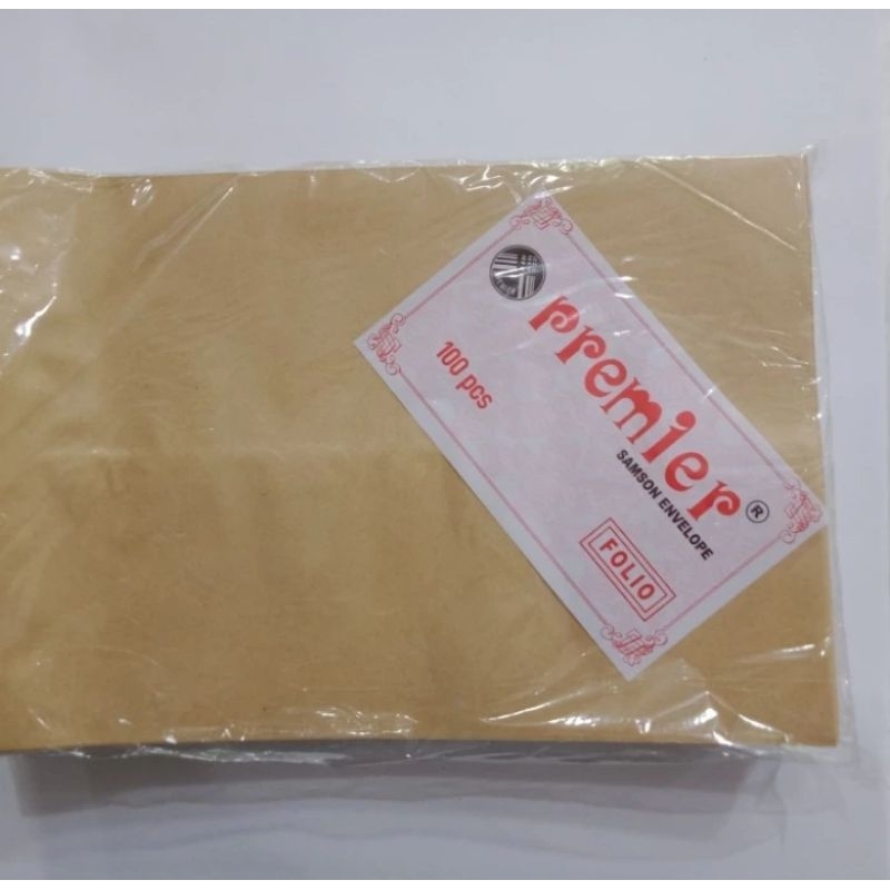 

(100 lbr) Amplop Samson Folio D ukuran 24x35 cm