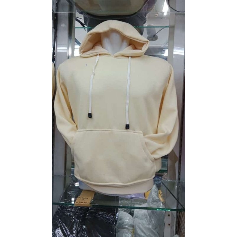 Hoodie jaket sweater kain tebal / jasa bordir / bisa pakai bordir custom chat admin terlebih dahulu 