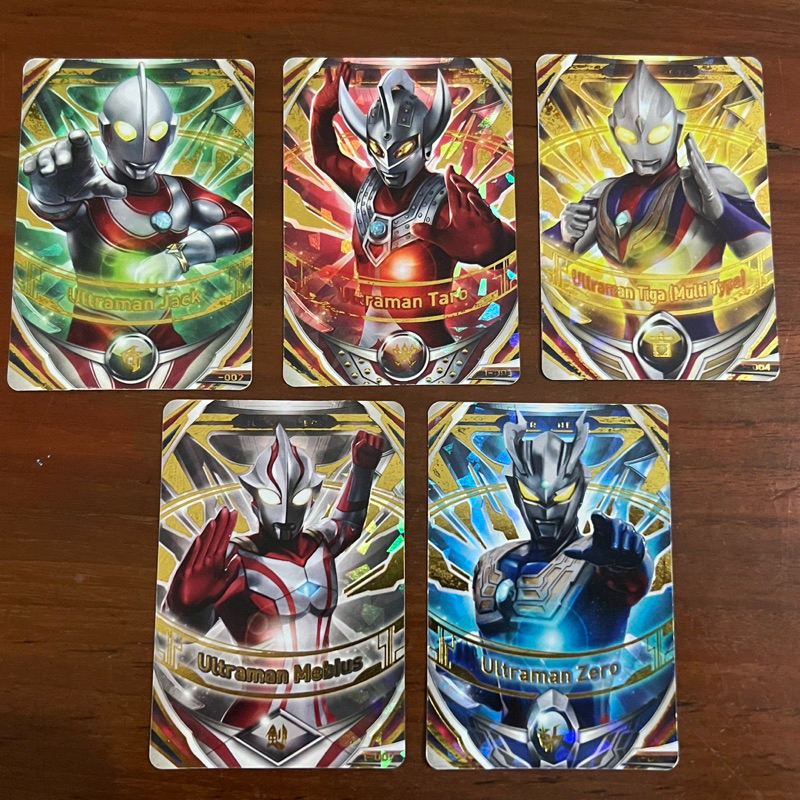 Ultraman Fusion Fight Ver. 1 UR Cards