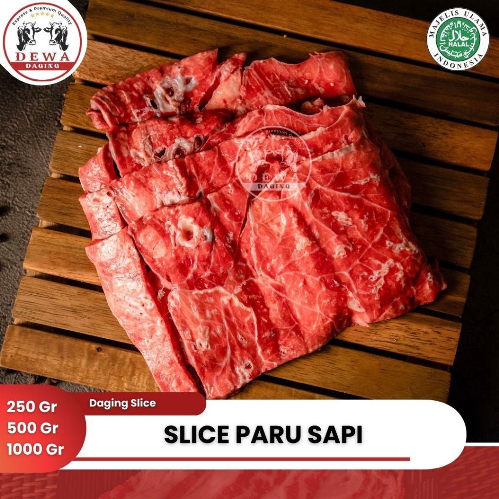 

Daging Slice Paru Sapi Impor | Beef Lung Import AUS