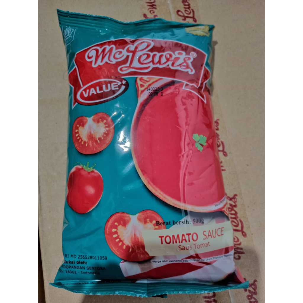 

MCLEWIS SAUS TOMAT 500GR
