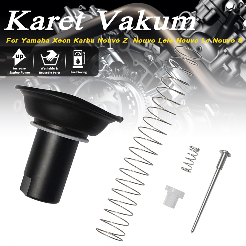 Karet Vakum Vacum Assy Skep Jarum  Xeon Karbu Nouvo Z  Nouvo Lele Nouvo Lc Nouvo S Karburator