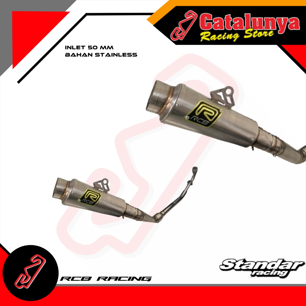 Knalpot Racing RCB Silincer Only / Knalpot RCB Silincer Only