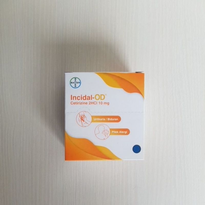 Incidal Cetirizine 10mg