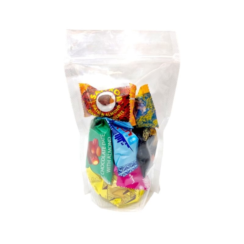 

Coklat Kurma Almond Mix Premium 250 Gram Pouch