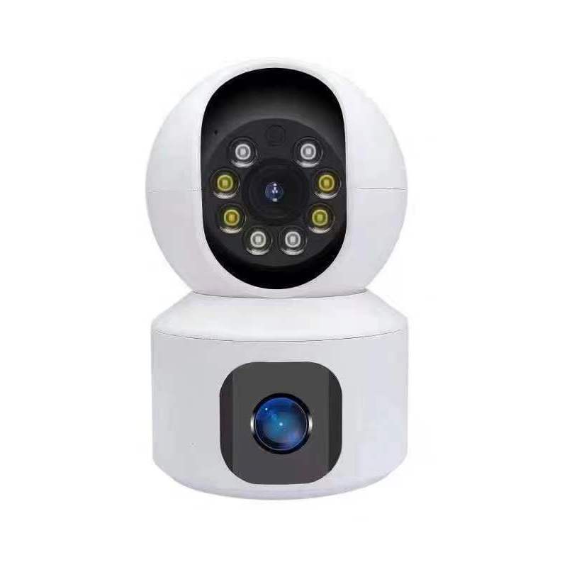 CCTV DUAL KAMERA IPCAM CAMERA WIFI INFRARED ROBOT ICSEE