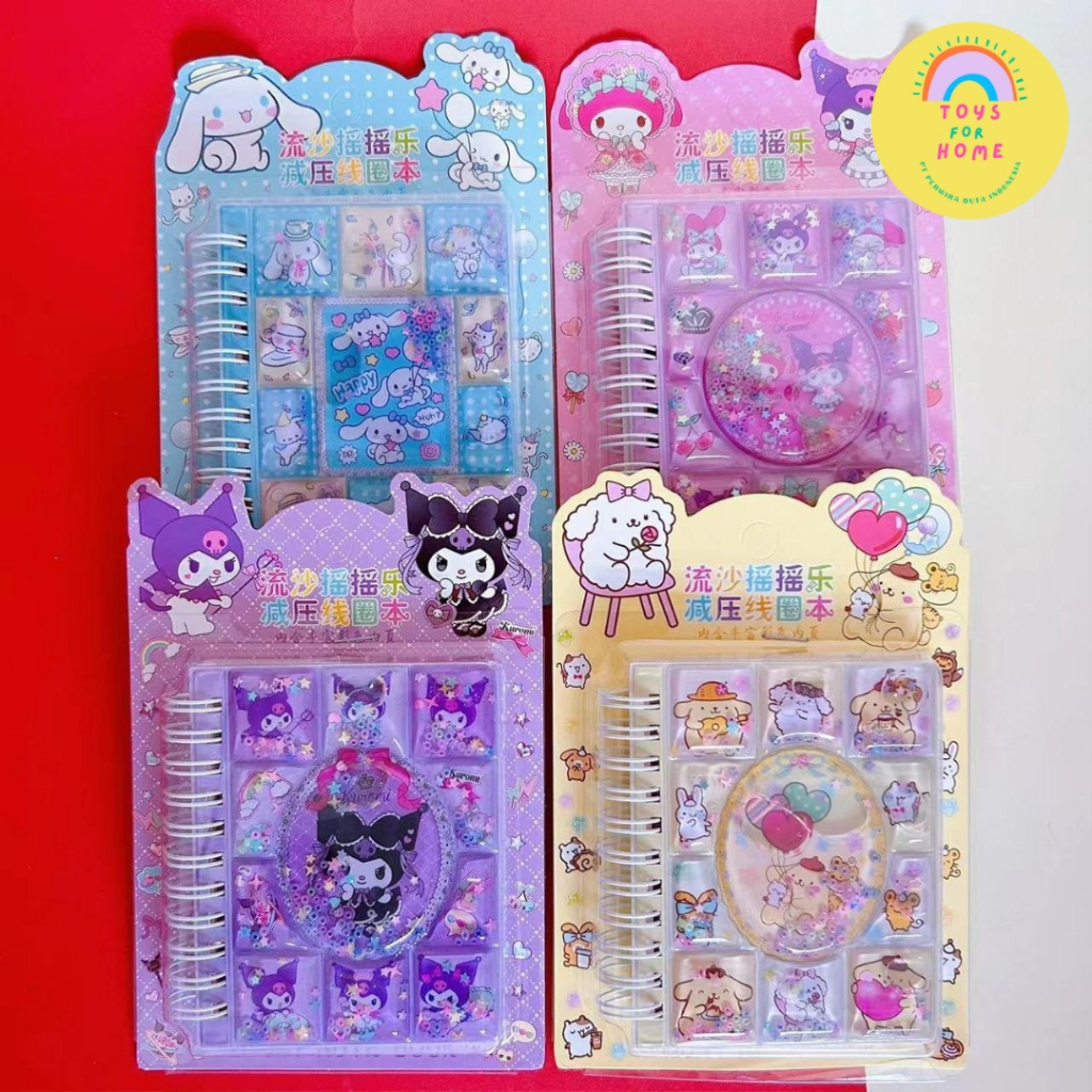 

Notebook Ring Motif Karakter Lucu / Buku Catatan Karakter Imut TOYSFORHOME