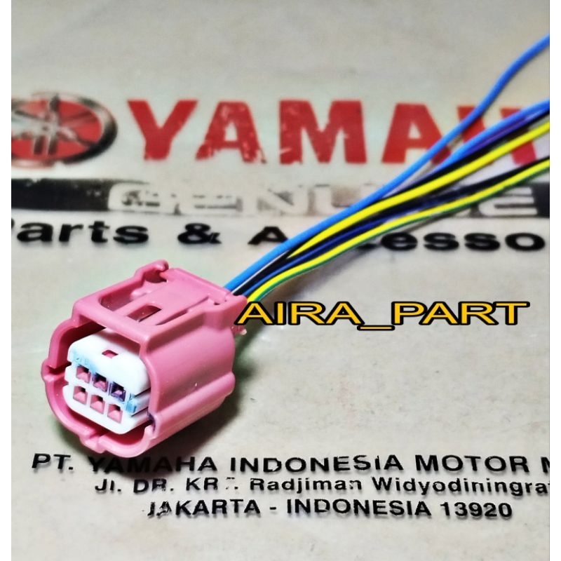 Soket CCU comunication PIN 6 control unit CCU yamaha Nmax aerox fazzio R15 v4 original