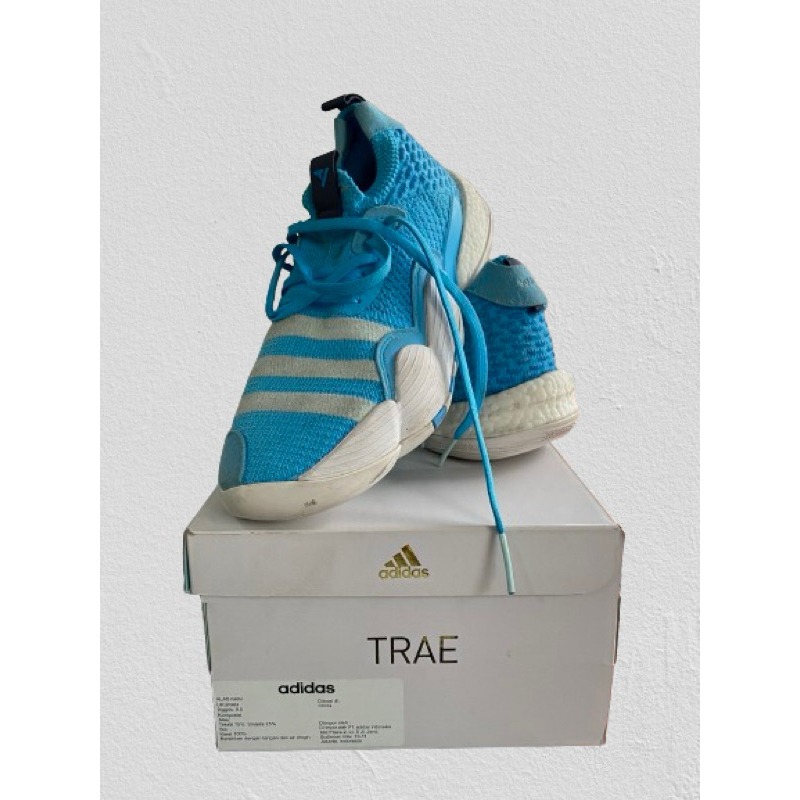 Adidas Trae Young 2.0 Basketball Shoes - Sky Rush Blue