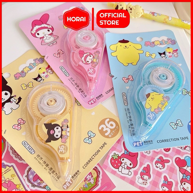 

TIPEX ROLL / Correction tape /Tip-ex Kertas / Tipe-x karakter Lucu Kecil TRONDOL 36 METER