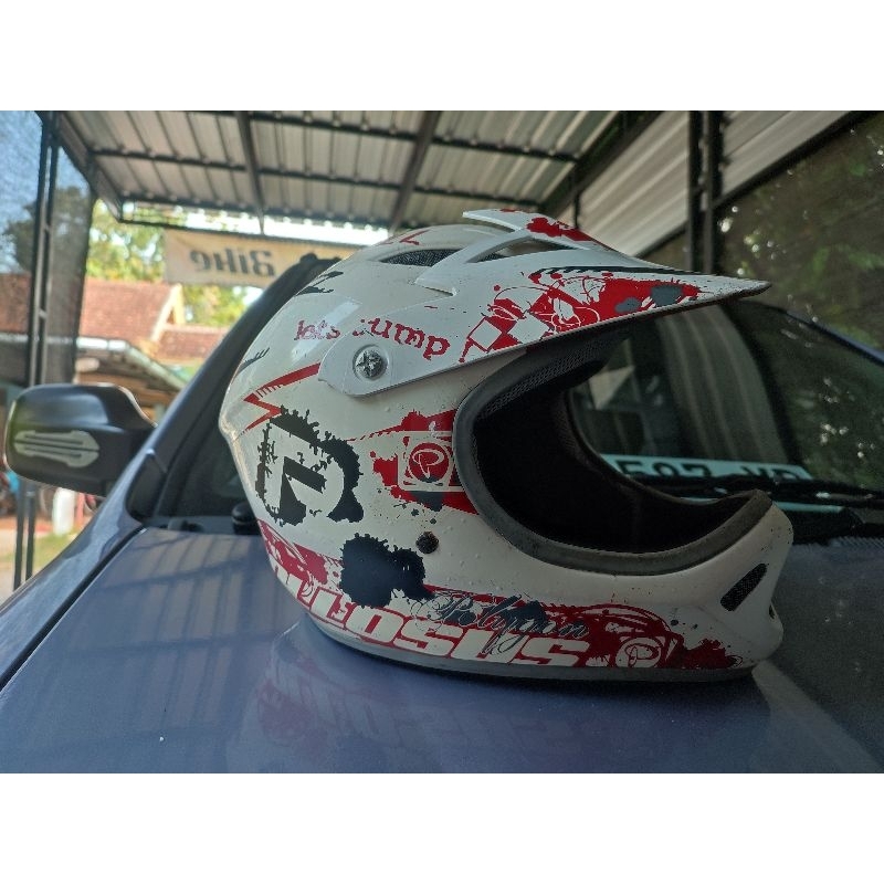 helm mtb freeride downhill enduro fullface polygon collosus