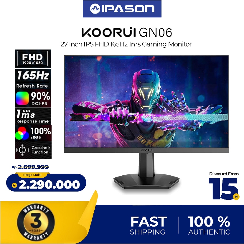 Koorui GN06 Monitor Gaming