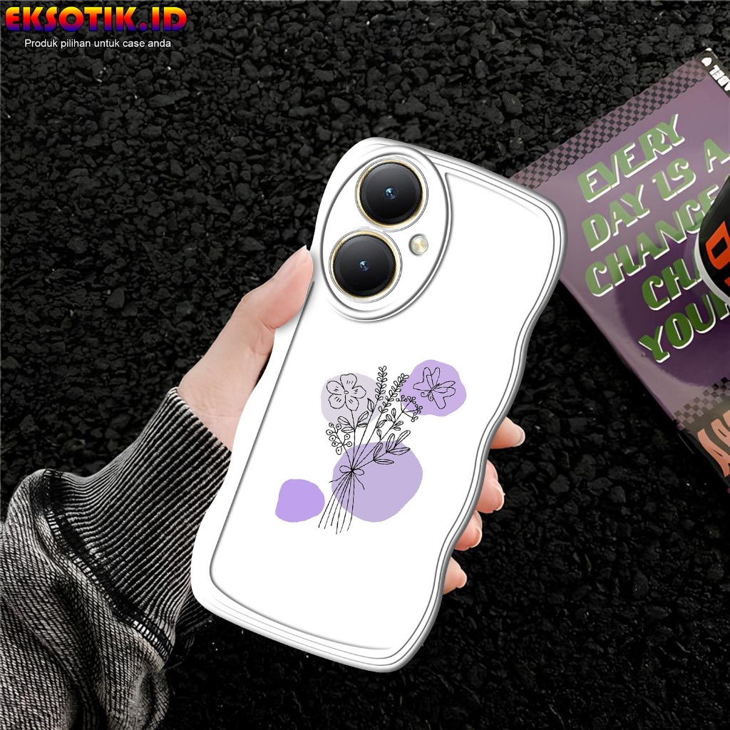 Case Vivo Y27 Gelombang - Casing Vivo Y27 - Silikon Vivo Y27 - Softcase Vivo Y27 - Kesing Vivo Y27 -