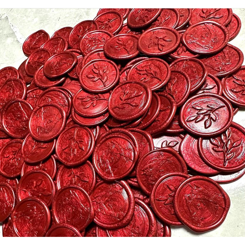 

VALERIAN - 1 Pcs Wax Seal Sticker Undangan WAXSEALCOIN Vintage / Tanpa Minimum / 1 Pcs/ Termasuk Double tape / Lilin Wax Seal Vintage (promocoin)