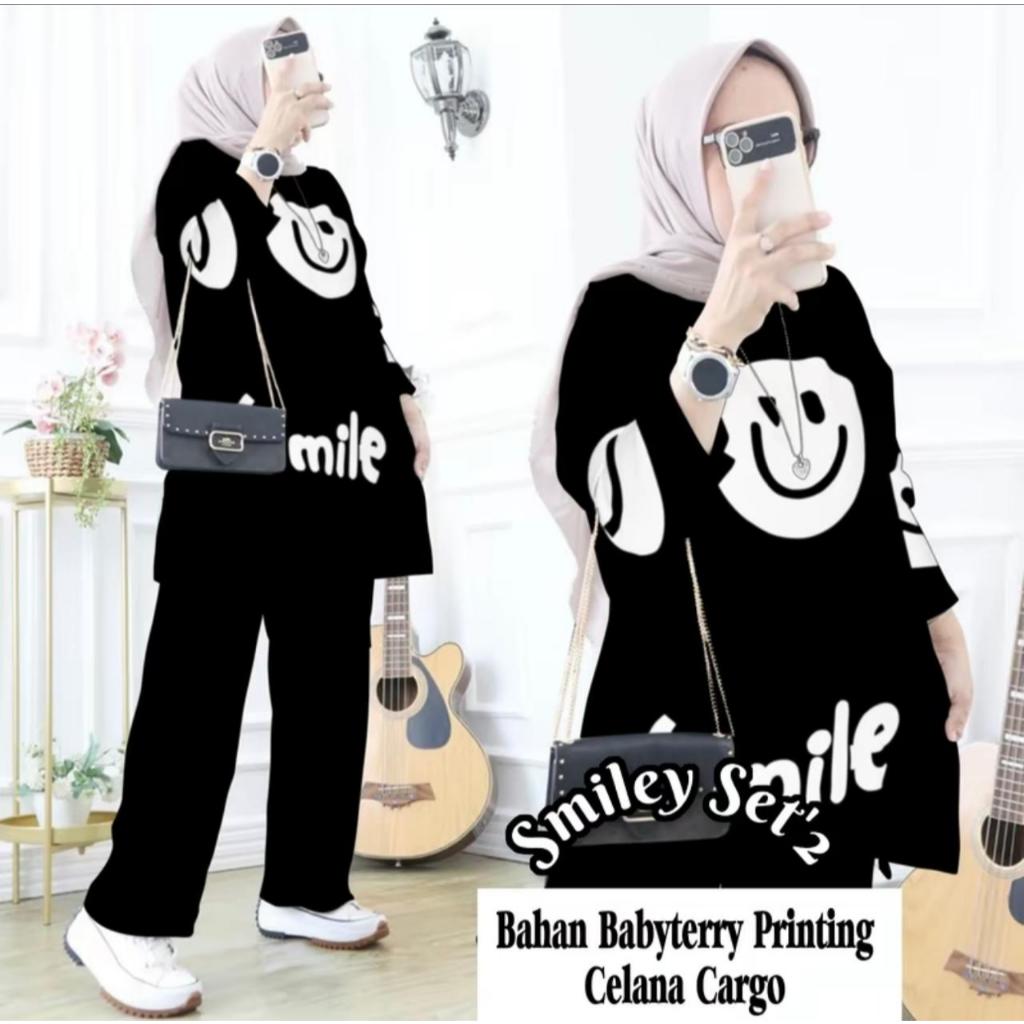 Bsju Clna Prempuan Bju 1 Setel Cewek Stelan Baju Cel Set Baju Celana One Set Wanits Kekinian Cwek Oo