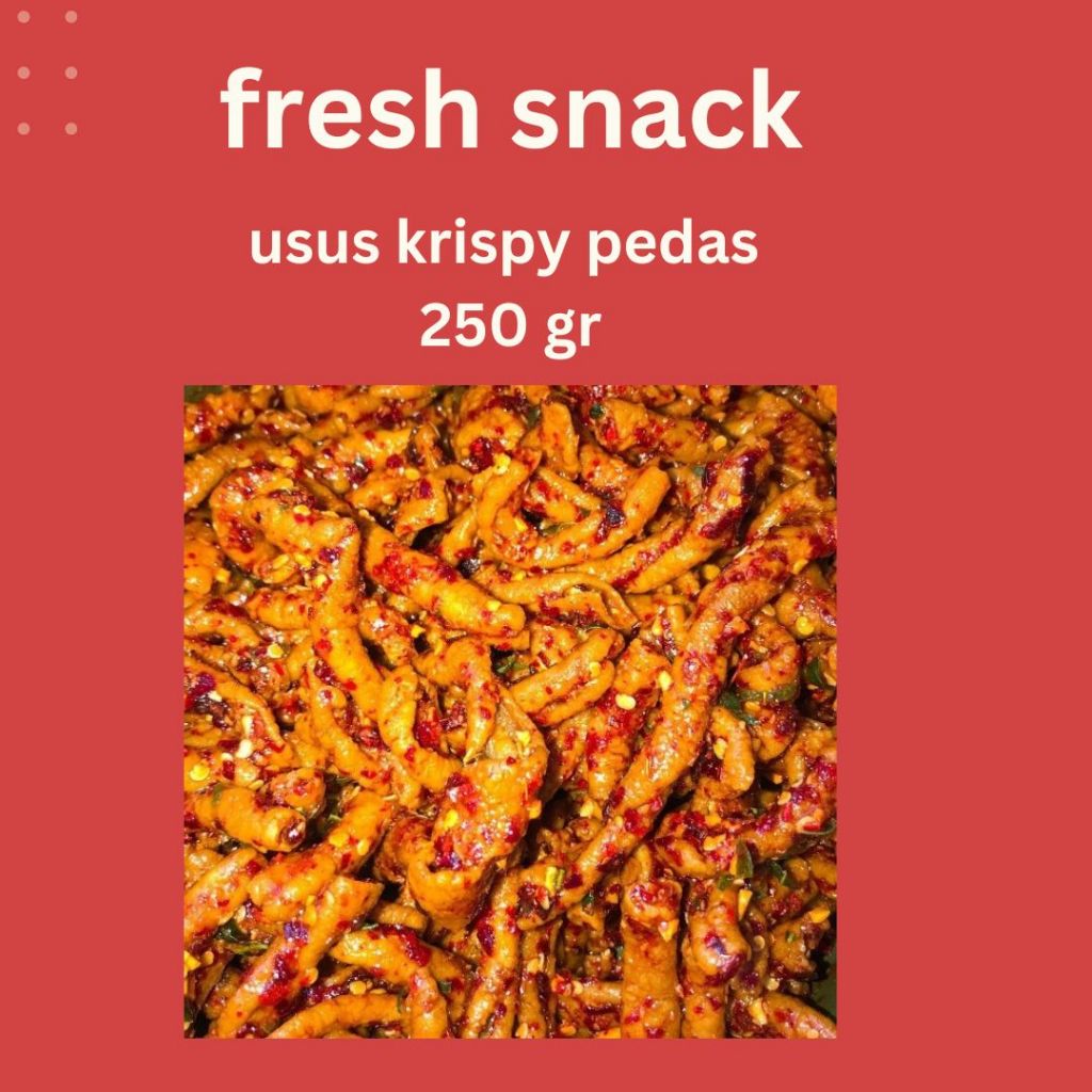 

( 250GRAM ) USUS PEDAS DAUN JERUK ENAK CEMILAN SEHAT CEMILAN KELUARGA Enak Bangettt