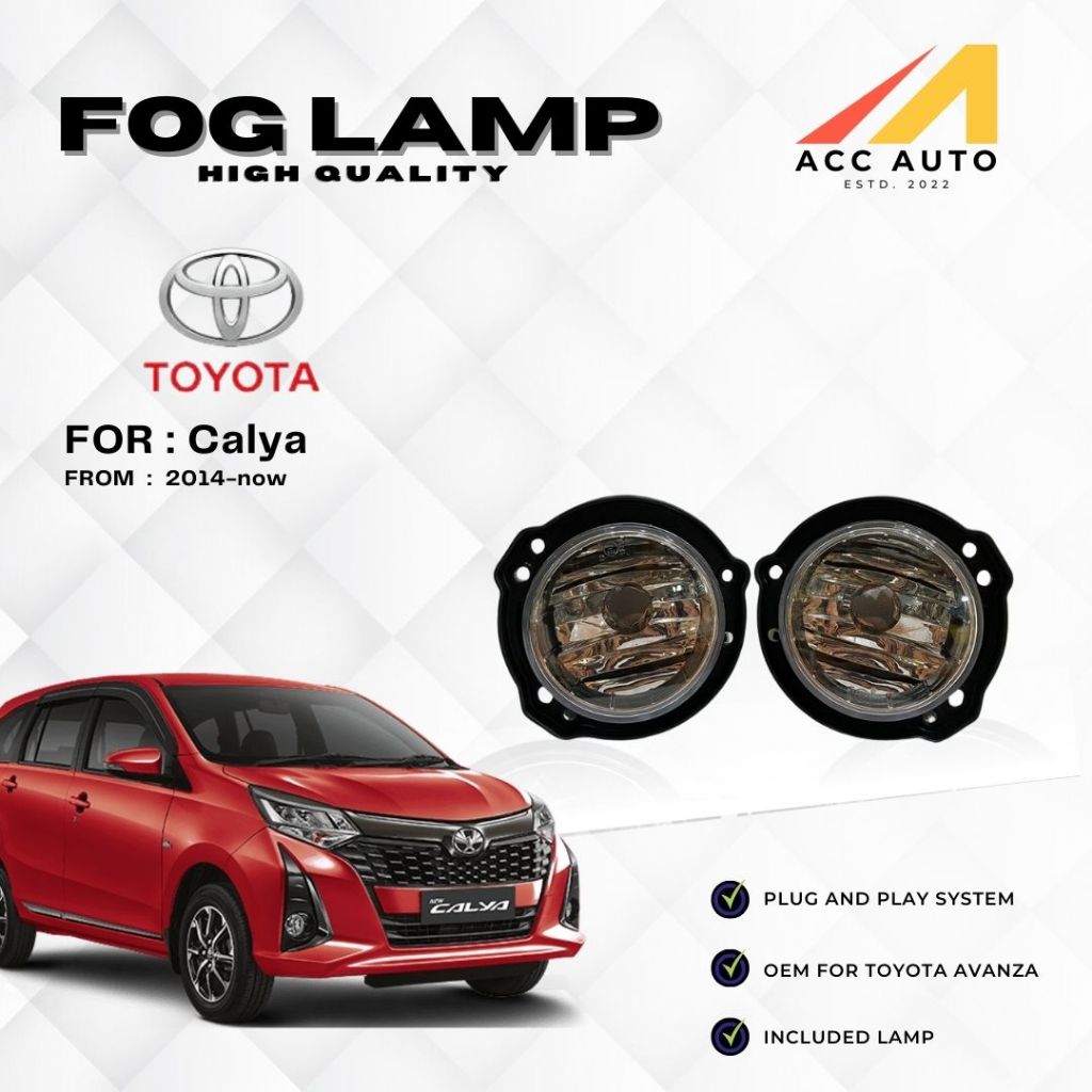 Foglamp Toyota Calya OEM Original