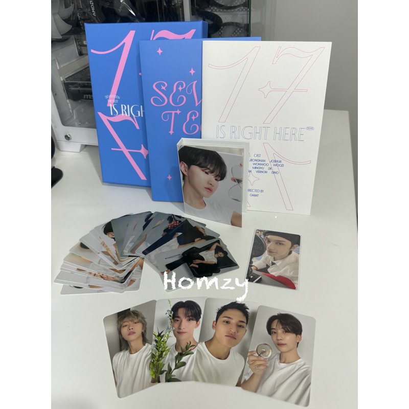 SEVENTEEN BEST ALBUM 17 IS RIGHT HERE DEAR VERSION UNSEALED HOSHI JUN THE8 MINGYU DK JEONGHAN SET