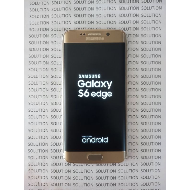 LCD TOUCHSCREEN SAMSUNG S6 EDGE ORIGINAL COPOTAN + FRAME (MINUS TOMPEL)