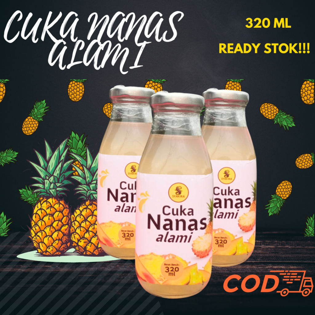 

Cuka Nanas Nasta 320 ML Original Murni Tanpa Campuran Syakira