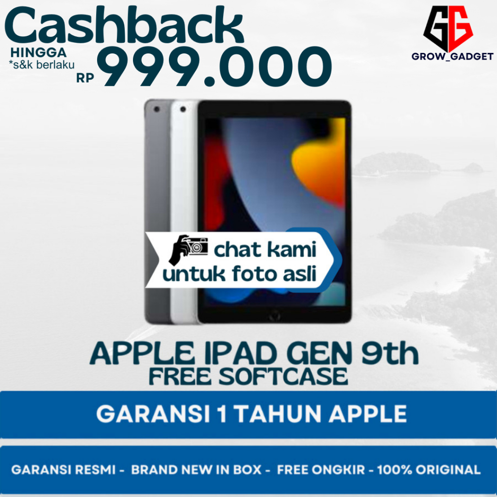 IPAD 9 | Gen 9th 2021 64GB 256GB Wifi Only & Cellular | BNIB & SECOND