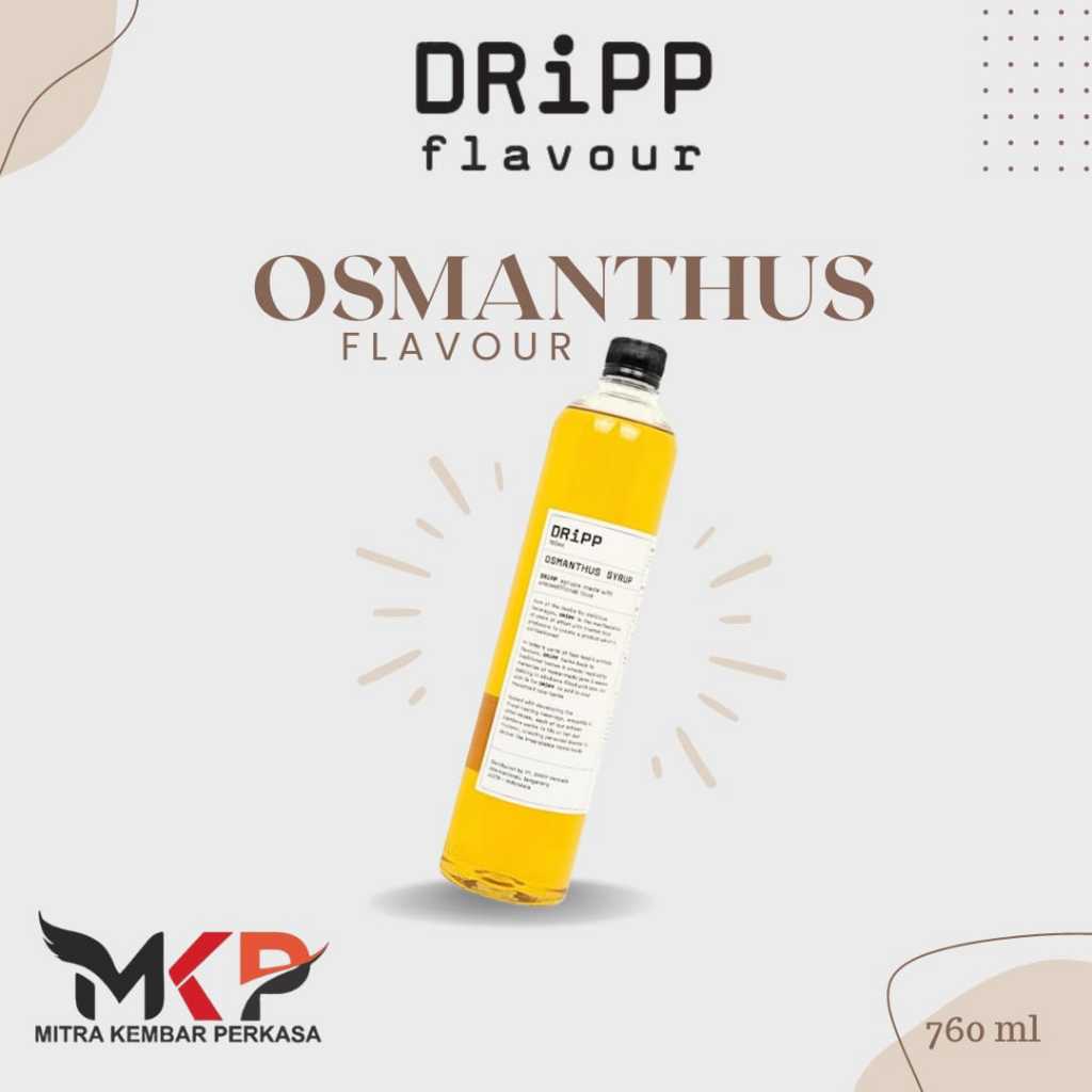 

DRIPP OSMANTHUS SYRUP - Gourmet Syrup -