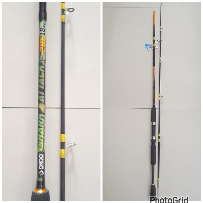 Joran Pancing Fiber Solid 240 / 210 cm Daido Manta II Power 18 Kg
