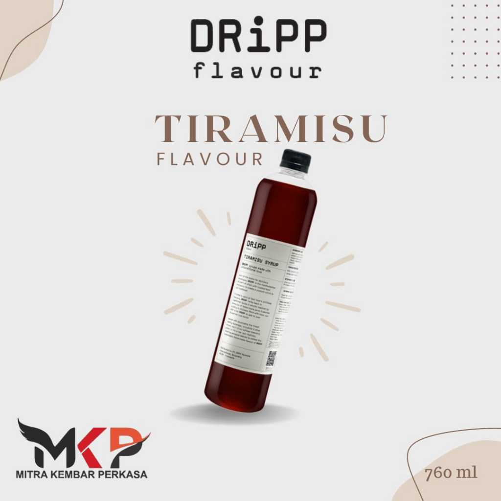 

DRiPP TIRAMISU SYRUP - Gourmet Syrup-