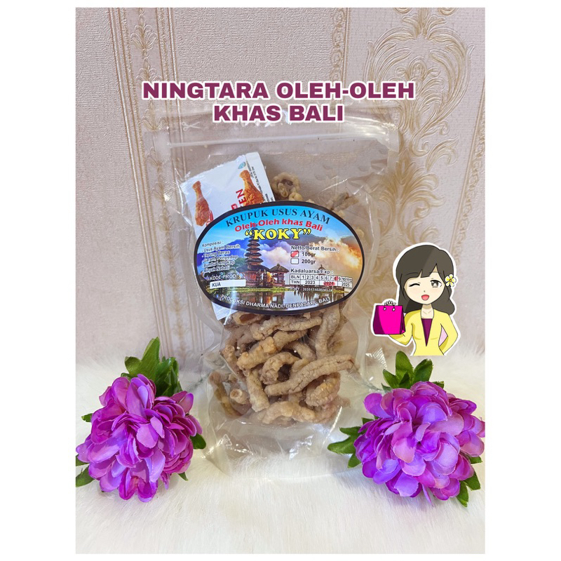 

KERIPIK USUS AYAM KOKY OLEH-OLEH KHAS BALI