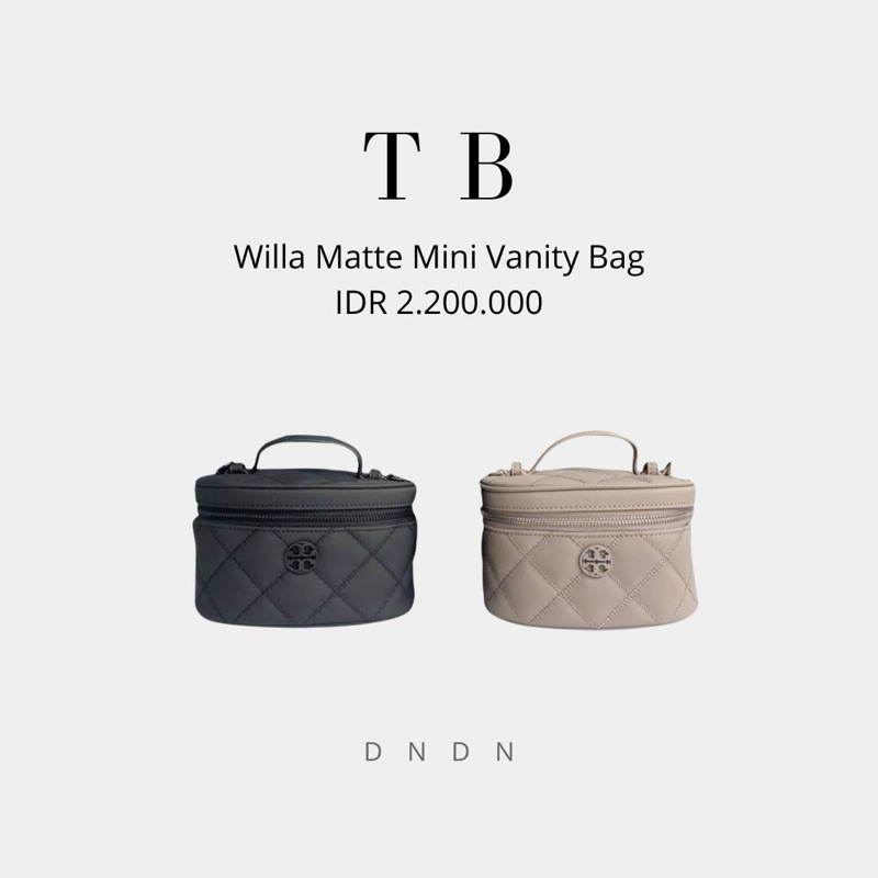 Willa Matte Mini Vanity Bag