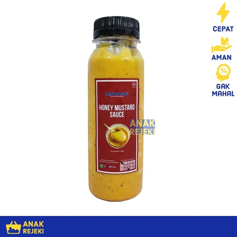 

Honey Mustard Sauce Sentaste 250gr - Saus Mustard Madu Mayo Halal