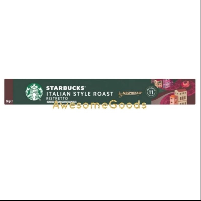 

Starbucks Italian Roast by Nespresso 10 Capsules