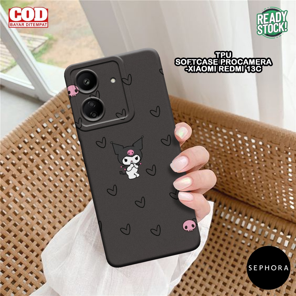 Case XIAOMI REDMI 13C Terbaru - Sephora - Fashion Case LUCU - Softcase XIAOMI REDMI 13C - Case Pro C