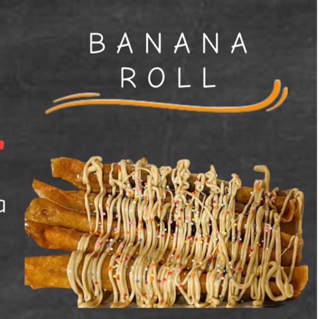 

BANANA ROLL FROZEN FOOD ISI 15 dengan topping coklat